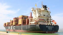 First commercial ship docks at new berths in northern Vietnam city