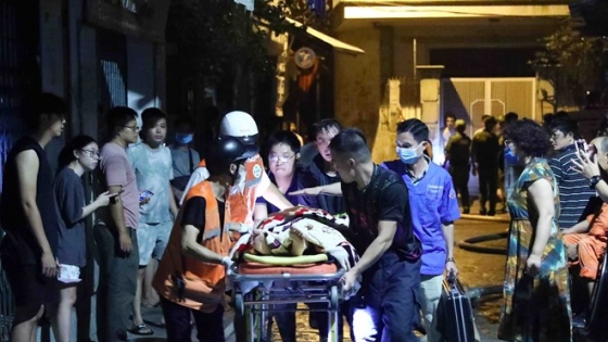 Hanoi Mini Apartment Fire Kills At Least 56