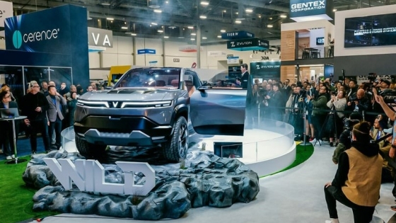 VinFast unveils new electric pickup truck concept in US