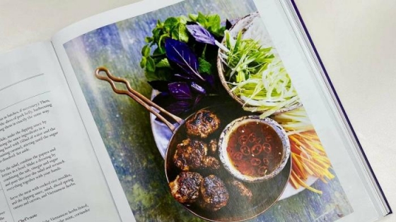 Vietnamese dish bun cha featured in royal cookbook