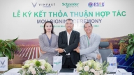 VinFast Energy, Schneider Electric và ESEC cùng thúc đẩy pin lưu trữ