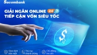 Sacombank triển khai dịch vụ giải ngân trực tuyến cho doanh nghiệp