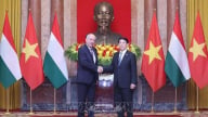 Tổng thống Hungary thăm Việt Nam, thúc đẩy quan hệ đối tác toàn diện