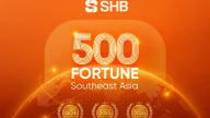 Tăng 20 bậc, SHB năm thứ ba liên tiếp trong Top 200 doanh nghiệp lớn nhất Đông Nam Á của Fortune