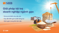 SHB ra mắt giải pháp tài trợ linh hoạt cho ngành gạo