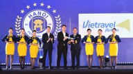 Vietravel Airlines đồng hành cùng Hà Nội FC mùa giải V.League 2025/2026