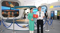 Dấu ấn Vietnam Airlines tại Triển lãm 80 năm Thành tựu đất nước  