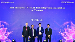 Lập hattrick tại The Asian Banker 2026: Dấu ấn công nghệ của TPBank trong dòng chảy kinh tế số 