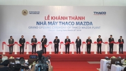 Thaco inaugurates the Southeast Asia's biggest Mazda car assembly plant