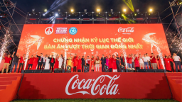 Coca-Cola Vietnam sets new record