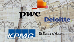 Big4 of audit services EY, PwC, Deloitte and KPMG earned minors in main sector