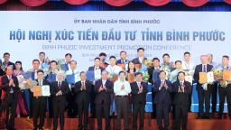 Binh Phuoc licensed a series of projects amounting to $1 billion
