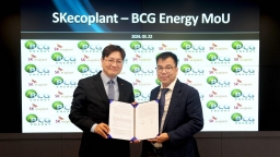 SK Ecoplant teams up with BCGE to develop renewable energy projects