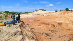 Titanium ore exploitation puts environmental protection in a high priority