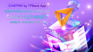 TPBank ChatPay được The Asian Banker vinh danh “sản phẩm sáng tạo ngân hàng số tốt nhất khu vực”