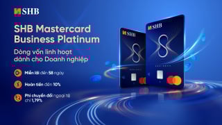 SHB ra mắt thẻ tín dụng doanh nghiệp