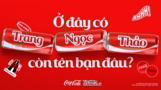 Coca-Cola tái khởi động chiến dịch mang tính biểu tượng 'Share a coke'