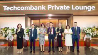  Ra mắt phòng chờ sân bay Techcombank Private Lounge