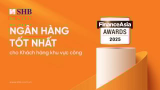 SHB là ngân hàng tốt nhất cho khách hàng khu vực công năm 2025 tại Việt Nam