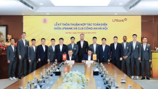 LPBank và Câu lạc bộ Công an Hà Nội ký kết hợp tác toàn diện 