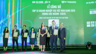 Tân Á Đại Thành trong Top 100 doanh nghiệp ESG Việt Nam Xanh 2025