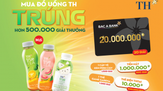 Tập đoàn TH tung khuyến mãi hè cực đỉnh, dễ chơi dễ trúng với hơn 500.000 giải thưởng