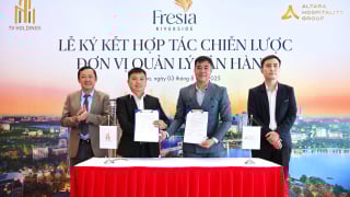 TV Holdings 'bắt tay' Altara Hospitality Group quản lý vận hành dự án Fresia Riverside