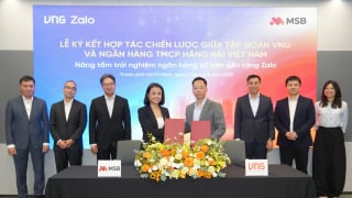 VNG mang dịch vụ tài chính số của MSB lên nền tảng Zalo