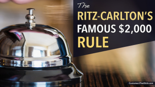 Quy tắc 2.000 USD của Ritz Carlton và bài học tạo trải nghiệm để đời cho khách hàng