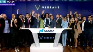 VinFast đạt vốn hóa hơn 85 tỷ USD khi chào sàn Nasdaq