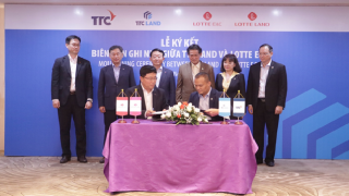 Lotte E&C rót 100 triệu USD cùng TTC Land đầu tư bất động sản