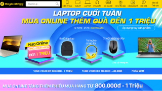 Kênh bán hàng online của Thế Giới Di Động tăng trưởng phi mã