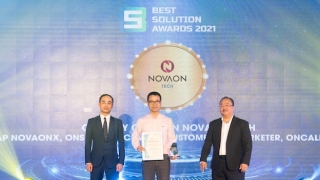 7 nền tảng số của Novaon Tech đoạt giải Best Solution Awards 2021