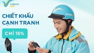 GSM hút tài xế xe máy điện bằng chiết khấu 15%