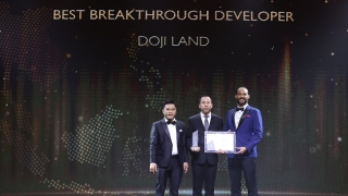 DOJI LAND được vinh danh Nhà phát triển bất động sản đột phá Đông Nam Á 2022