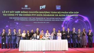 SeABank và AEON Financial ký hợp đồng chuyển nhượng PTF