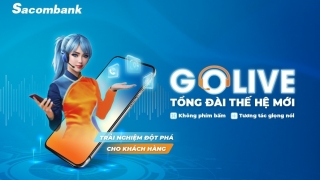 Sacombank tiên phong ra mắt tổng đài không phím bấm