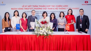 Techcombank hợp tác chiến lược với Vinmec