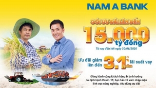 Nam A Bank tung gói ưu đãi 15.000 tỷ đồng