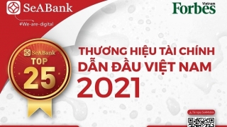 SeABank giành 2 giải thương hiệu tài chính