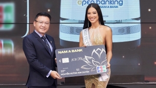 Nam A Bank đồng hành cùng Kim Duyên tại Miss Universe 2021