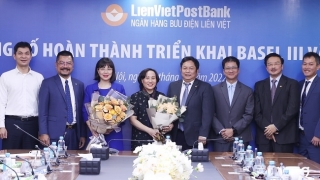 LienVietPostBank hoàn thành triển khai Basel III và IFRS 9