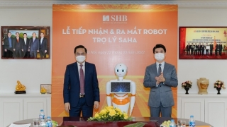 SHB đưa Robot thông minh vào phục vụ giao dịch