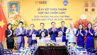 SHB hợp tác chiến lược với Đại học Thái Bình