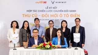 VinFast hợp tác Chợ Tốt thu cũ, đổi mới ô tô điện