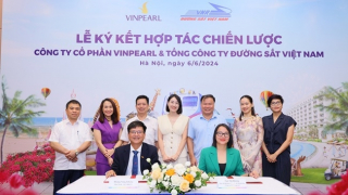 Tổng công ty Đường sắt và Vinpearl ký kết hợp tác thúc đẩy phát triển du lịch