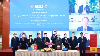 LEGO đầu tư nhà máy sản xuất đồ chơi 1 tỷ USD tại Bình Dương