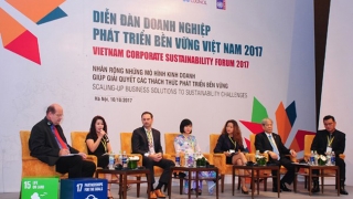 Diễn đàn doanh nghiệp phát triển bền vững 2017: Kinh nghiệm từ Coca-Cola, Unilever và Heineken