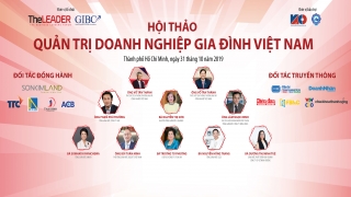 TheLEADER tổ chức hội thảo Quản trị doanh nghiệp gia đình