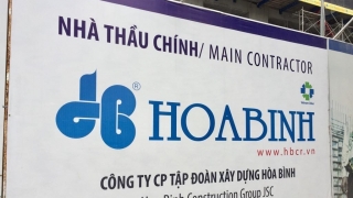 Nhóm thầu phụ dừng thi công do Hòa Bình chậm thanh toán